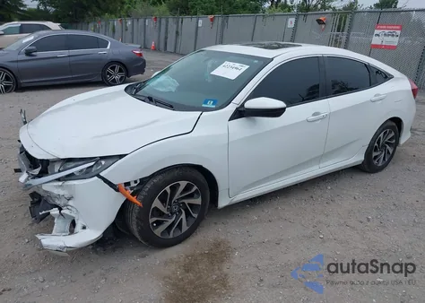 2016 Honda Civic Ex из США, поврежденный, VIN 2HGFC2F70GH570623